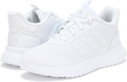 adidas X_PLR Path Sneaker, White/White/Grey, 4.5 US Unisex Big Kid in Saudi Arabia