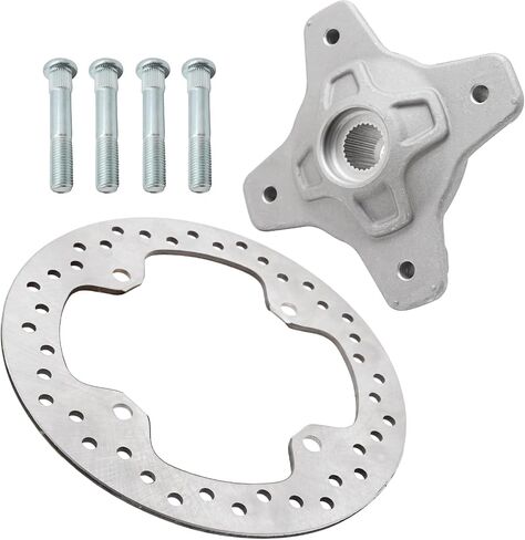 Front Wheel Hub Brake Rotor Wheel Studs for Polaris Sportsman 550 850 1000 Scrambler 850 1000, OEM# 5135499 5250205 7518671 in Saudi Arabia