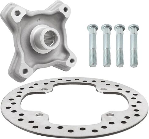 Front Wheel Hub Brake Rotor Wheel Studs for Polaris Sportsman 550 850 1000 Scrambler 850 1000, OEM# 5135499 5250205 7518671 in Saudi Arabia