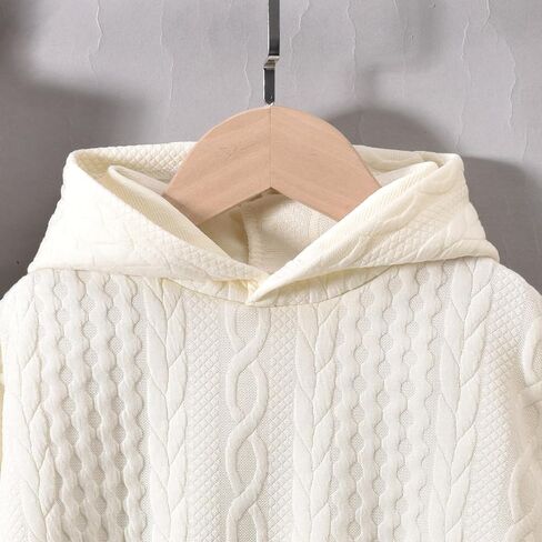 ملابس رياضية كاجوال للفتيات الصغيرات من fioukiay بلوفر وقلنسوة وبنطلون رياضي in Kuwait