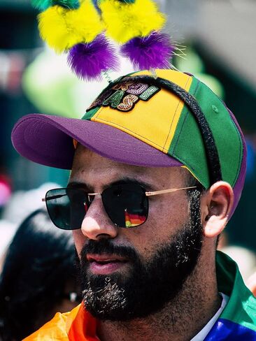 Coume 6 Pack Mardi Gras Baseball Caps for Women Men Mardi Gras Parade Costume Accessory Adjustable Hat Gift Mardi Gras Outfits for Women Men in Saudi Arabia