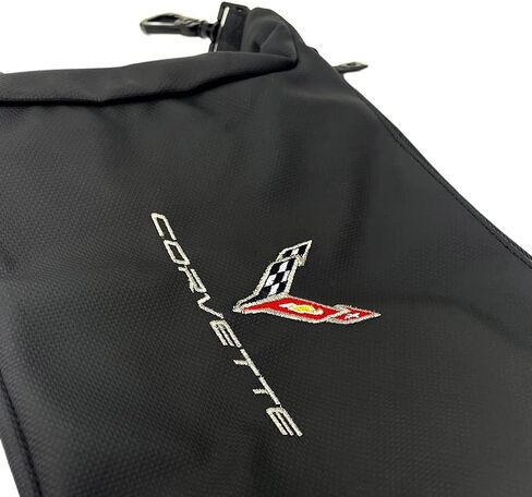 C8 Corvette Toiletry Ammenity Travel Bag - Cargo Organizer Storage/Commuter Utility Pouch (Black) in Kuwait