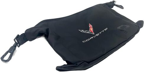 C8 Corvette Toiletry Ammenity Travel Bag - Cargo Organizer Storage/Commuter Utility Pouch (Black) in Kuwait