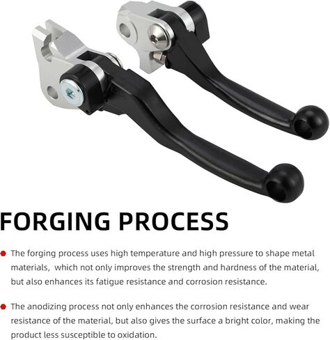 أذرع فرامل قابض الدراجة الترابية القابلة للطي، رافعة قابض مزورة رافعة انفصالية لـ YZ250F 09-24/YZ250 YZ125 15-23/YZ426F YZ450F 09-23/YZ250X 16-23/YZ125X 17-23/YZ250FX 20-23/YZ450FX 19-23-أزرق in Kuwait