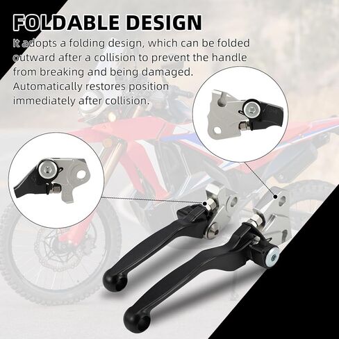 أذرع فرامل قابض الدراجة الترابية القابلة للطي، رافعة قابض مزورة رافعة انفصالية لـ YZ250F 09-24/YZ250 YZ125 15-23/YZ426F YZ450F 09-23/YZ250X 16-23/YZ125X 17-23/YZ250FX 20-23/YZ450FX 19-23-أزرق in Kuwait