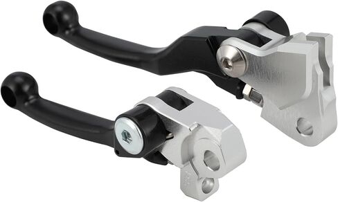 أذرع فرامل قابض الدراجة الترابية القابلة للطي، رافعة قابض مزورة رافعة انفصالية لـ YZ250F 09-24/YZ250 YZ125 15-23/YZ426F YZ450F 09-23/YZ250X 16-23/YZ125X 17-23/YZ250FX 20-23/YZ450FX 19-23-أزرق in Kuwait