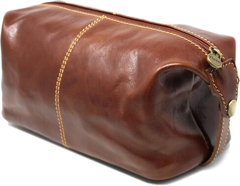 Floto Luggage Venezia Travel Kit,Vecchio Brown,one size in Saudi Arabia
