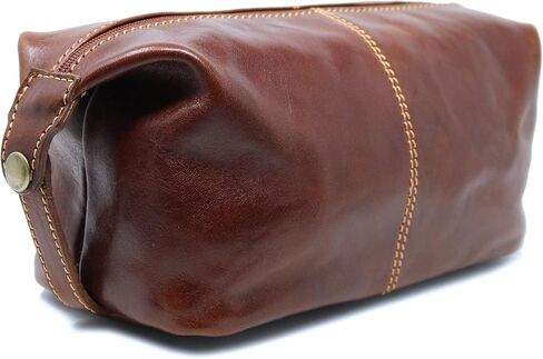 Floto Luggage Venezia Travel Kit,Vecchio Brown,one size in Saudi Arabia