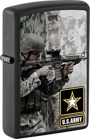 Zippo Lighter -for U.S. Army USA Military Eagles Head Majestic Windproof Lighter (U.S. Army Z5217) in Saudi Arabia