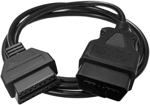 OBD2 16pin Male to Female Extension Cable,OBD 16 Pin Diagnostic Extension Convert Cable Adapter for OBDII Scan Tool/Code Reader, Compatible with All Obd2 Vehicles(1m/ 39inch) in Saudi Arabia