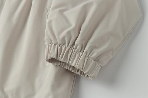 Mud Kingdom Girls Jacket Peter Pan Collar Floral Embroidery Outerwear Zipper Elastic Cuffs Tops in Kuwait