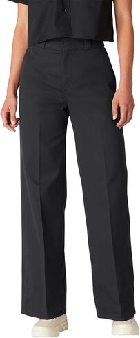 Dickies Womens Regular Fit Wide Leg Work Pants in Saudi Arabia