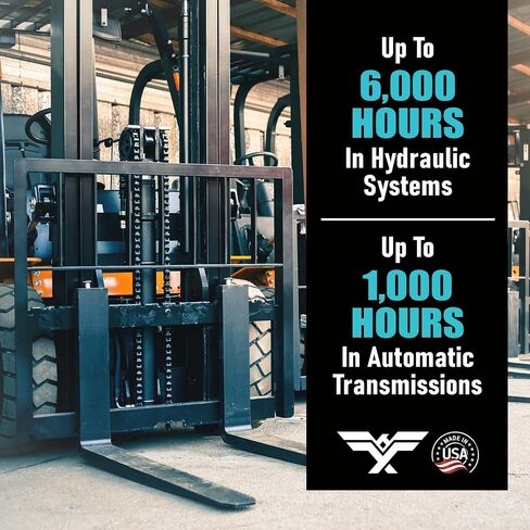 TRIAX Forklift HTF Multipurpose Hydraulic and Transmission Oil, Hydrostatic Transmission and Hydraulic Oil, Fits 99% of All forklifts, Full Synthetic, 50F Cold Flow (1 Gallon) in Saudi Arabia
