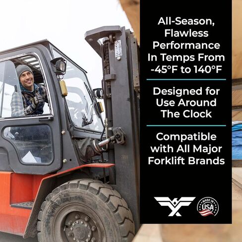 TRIAX Forklift HTF Multipurpose Hydraulic and Transmission Oil, Hydrostatic Transmission and Hydraulic Oil, Fits 99% of All forklifts, Full Synthetic, 50F Cold Flow (1 Gallon) in Saudi Arabia