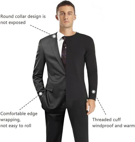 SIMIYA Thermal Underwear Set for Men Long Johns with Fleece Lined in Saudi Arabia