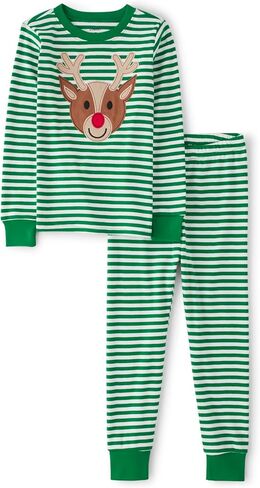 Gymboree Gymmie Long Sleeve and Pant Cotton 2-Piece Pajama Sets, Big Kid, Toddler in Saudi Arabia