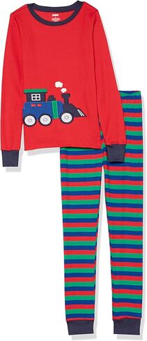 Gymboree Gymmie Long Sleeve and Pant Cotton 2-Piece Pajama Sets, Big Kid, Toddler in Saudi Arabia