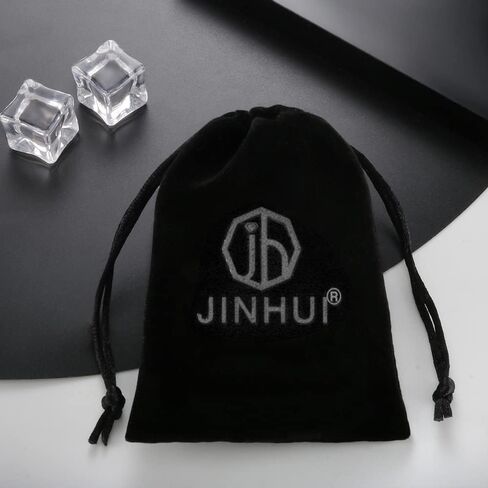 خواتم JINHUI مع سحر لصديقتك، خاتم متدلي على شكل قلب 6 مم هدية تخرج 18 قيراط مطلية بالذهب خاتم وعد منقوش in Saudi Arabia