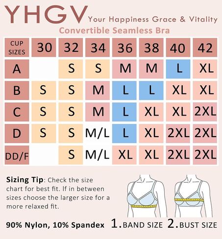 Strapless Bra for Women-Convertible Comfort Bandeau Bra with Non-Slip Silicone,Seamless Wirefree Padded Bralette in Saudi Arabia