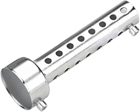 Motorcycle Exhaust Silencer, Stainless Steel Motorcycle Exhaust Muffler Insert, Exhaust Muffler Assembly Turbo Sound Muffler for Motorbike, Universal Motorcycle Accessories (60mm) in Saudi Arabia