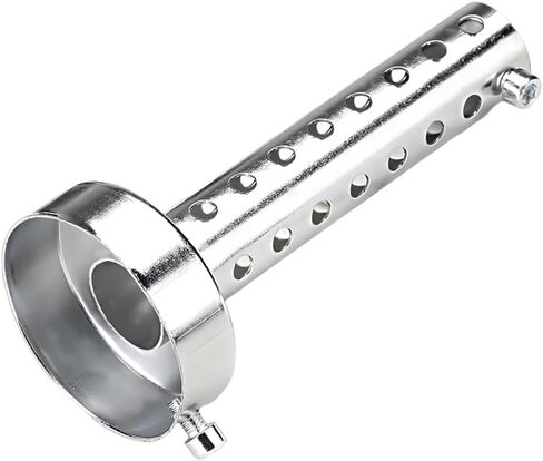 Motorcycle Exhaust Silencer, Stainless Steel Motorcycle Exhaust Muffler Insert, Exhaust Muffler Assembly Turbo Sound Muffler for Motorbike, Universal Motorcycle Accessories (60mm) in Saudi Arabia