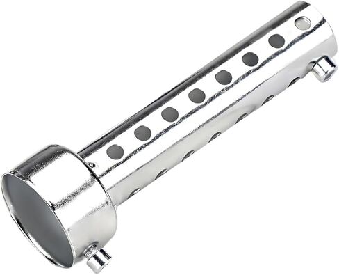 Motorcycle Exhaust Silencer, Stainless Steel Motorcycle Exhaust Muffler Insert, Exhaust Muffler Assembly Turbo Sound Muffler for Motorbike, Universal Motorcycle Accessories (60mm) in Saudi Arabia