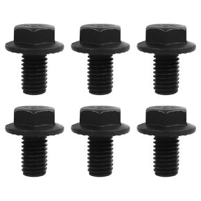 Torque Converter Bolt Compatible for 2307304 Chevrolet GM Torque Transformer 4L60E 4L65E 4L70E 4L80E 700R4 200-4R 3L80 4T60E 4T65E 4 Speed Overdrive M10-1.5x16 Flange Bolts LS Vortec (6)