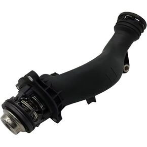 Engine Coolant Thermostat Housing Compatible with Mercedes Benz CL550 CL63 CLS63 GL450 ML550 S63 AMG S G63 GLS63 CLS550 E550 E63 GL550 GLE63 S550 SL550 E63 Replaces 2782000815