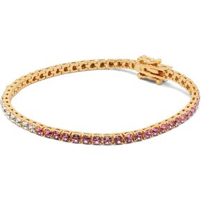 Kate Spade New York Womens Brighten Up Tennis Bracelet Pink Multi One Size