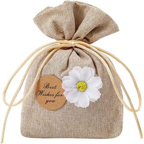 Fabric Fragrance Bag, Gardenia Flower Household Wardrobe, Fragrance Retention Bag, car Mounted Fragrance Fragrance Bag, Fragrance Bag, Long-Lasting Fragrance and Odor Removal (Sachet01 Beige)