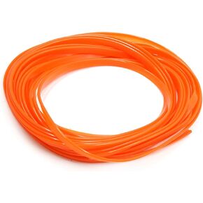 Motoforti 8m x 7mm Orange Flexible Decorative Trim Strip Line for Car Vehicle Long-Lasting