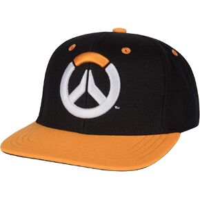 JINX Overwatch Showdown Snapback Baseball Hat, Black, Adult Size