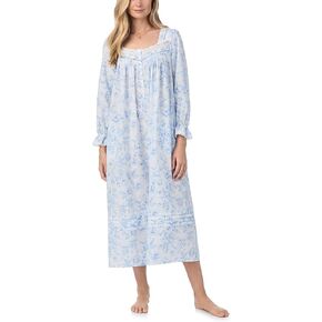 Eileen West Women's Long Sleeve Cotton Lawn Ballet Gown