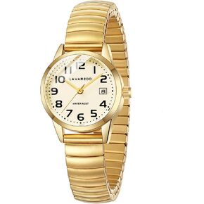 Elegant Gold Watches for Women Small Analog Watch, Waterproof Ladies Watches with Stainless Steel Expansion Band - Fashionable Christmas & Birthday Gifts for Women