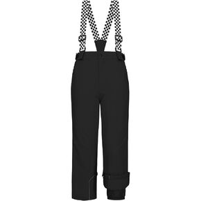 WOWULOVELY Kid's Snow Bib Pants Winter Waterproof Windproof Ski Pants Insulated Snowboard Overalls for Boys Girls in Kuwait
