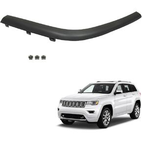 Black Wheel Arch Trim Rear Left Side Plastic Replacement for 2011-2021 Grand Cherokee CH1790103 1MP35RXFAH