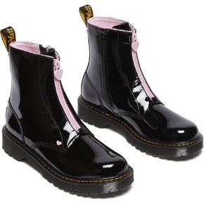 Dr. Martens Unisex-Child Bex Heart Zip Boot Youth (Big Kid) Fashion