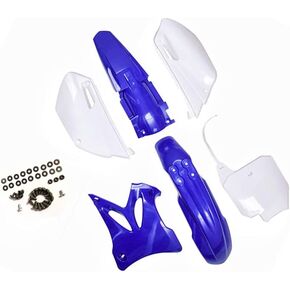 YZ85 Blue Plastic Body Fender Kit for YZ85 2002-2014 Pit Dirt Bikes Including Mounting Screw