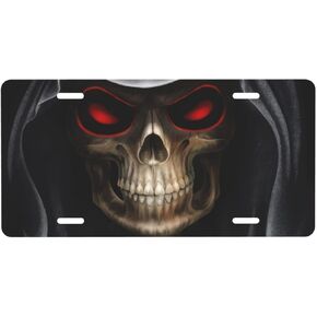 Sup Llama License Plate Decorative Car Front License Plate Cover Aluminum Vanity Car Tag,Novelty License Plates for Men/Women/Boy/Girls 6 X 12 Inch