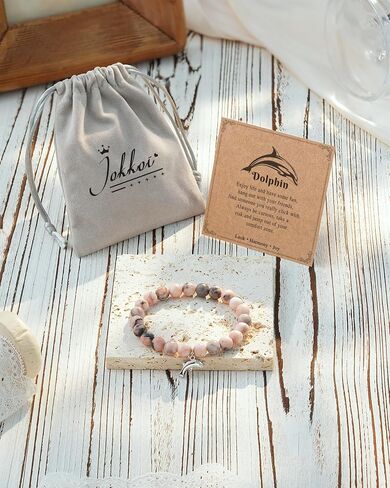 Inspiring Dolphins Bracelet Gifts for Women Valentines Day Birthday Gifts for Her in Saudi Arabia