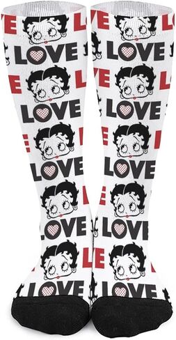 Unisex Games Novelty 3D Printed Socks, High Knee Non-Slip Athletic Funny Socks, Crew Socks, Gifts for Child Adult, 1 Pack, in Saudi Arabia