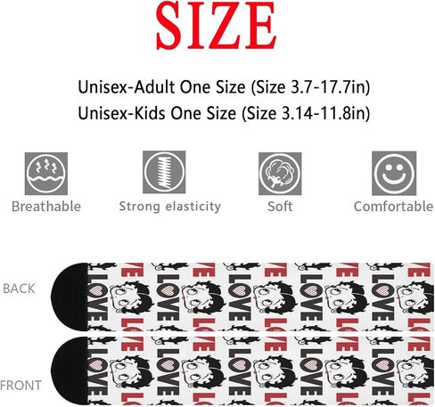 Unisex Games Novelty 3D Printed Socks, High Knee Non-Slip Athletic Funny Socks, Crew Socks, Gifts for Child Adult, 1 Pack, in Saudi Arabia