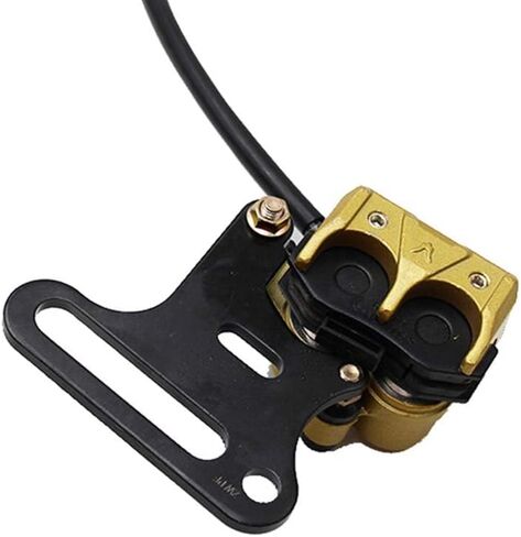 PRO BAT 15mm Rear Brake Caliper Master Cylinder+190mm Brake Disk Rotor+Brake Pad for 70cc 90cc 110cc 125cc 140cc 200cc Racing PIT PRO Dirt BikeS, Golden in Kuwait