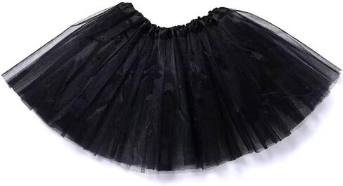 Zhzrche Toddler Girls Multicolor Tutu Skirts 3 Layered Ballet Tutu Little Girl Fluffy Tutu Birthday Party Dance Skirts in Saudi Arabia