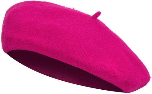 Women Girls French Themed Party Beret Hat Chiffon Scarf Gloves Retro Oval Sunglasses Fancy Dress Costume Set in Saudi Arabia