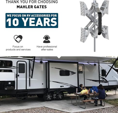 X Shaped Wheel Chocks Stabilizer 2 Sets RV Tire Stabilizers Locking Chock with Wrench for Camping Travel Trailers Trucks Open 2'' to 10'' in Kuwait