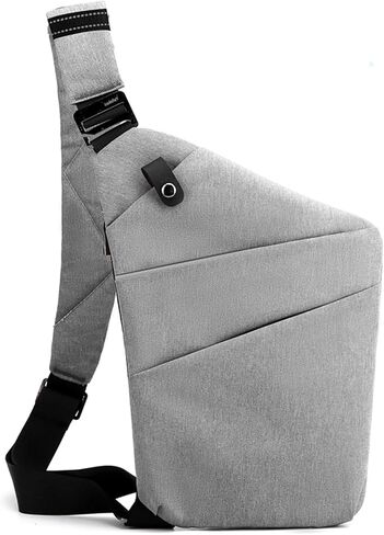 Anti Theft Travel Bag, One Shoulder large Capacity Cross-body Bag Chest Fashion Lightweight Sling Bag for Travel Sports Bag in Saudi Arabia