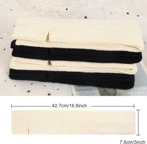 PHOGARY Knitted Yoga Socks Leg Warmers Women Warm Knit Crochet Boot Cuffs Boot Topper Socks for Yoga Dancing Exercising Gym in Saudi Arabia