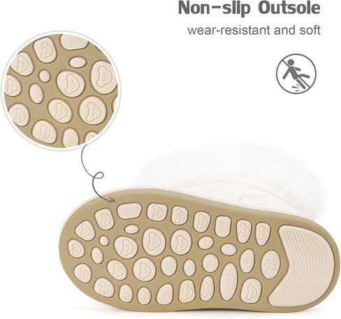 KVbabby الفتيات أحذية الشتاء طفل الثلوج أحذية الاطفال الأحذية الدافئة الفراء اصطف الأطفال الأميرة حذاء من الجلد عدم الانزلاق in Kuwait