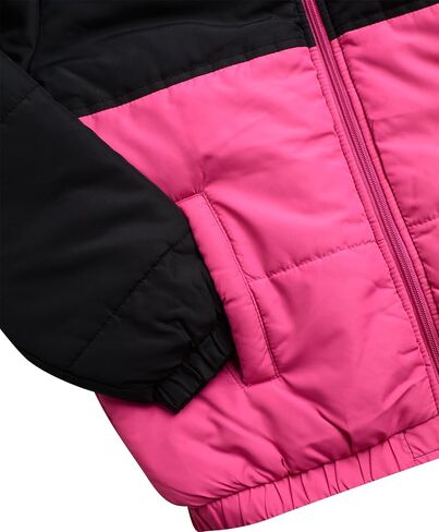 Kids' Ski Set – 2 Piece Unisex Boys' and Girls' Insulated Waterproof Snow Bib with Hooded Jacket (4-18) in Saudi Arabia